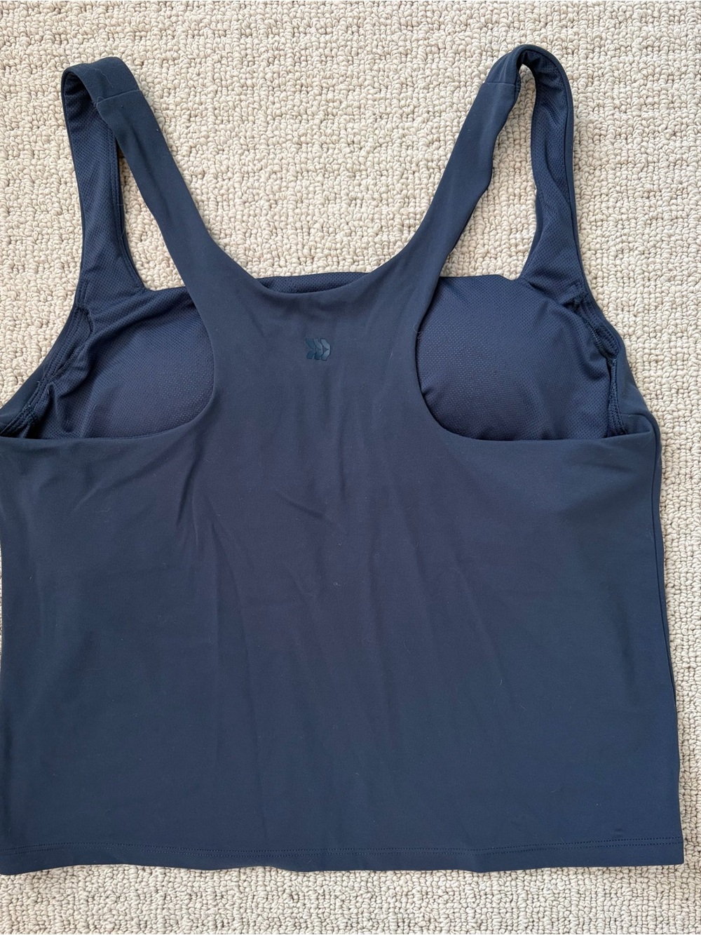 All In Motion Square Neck Active Top - Navy - Picture 2 of 2